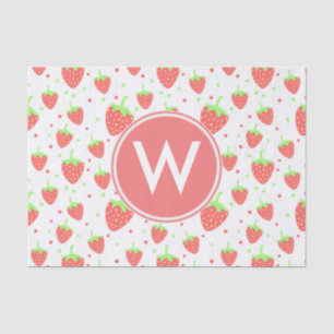 Strawberries Tissue Paper