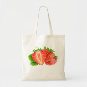 Strawberries Tote Bag