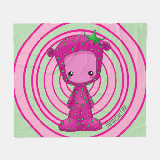 StrawberriMimi Fleece Blanket