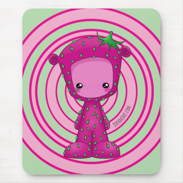 StrawberriMimi Mouse Mat (Front)