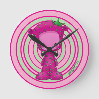 StrawberriMimi Round Clock
