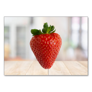 Strawberry ABA Labelling Flashcard Picture Cards