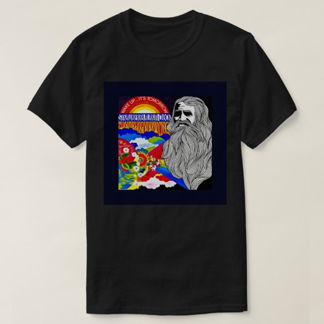 Strawberry Alarm Clock  Clock T-Shirt (Design Front)