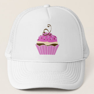 Strawberry and Chocolate Cupcake Trucker Hat