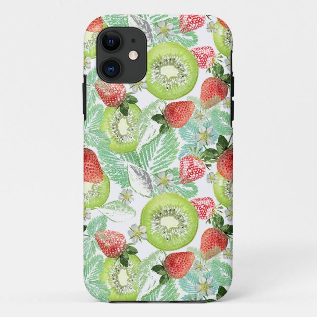 Strawberry and kiwi.  Case-Mate iPhone case (Back)