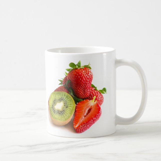 Strawberry and kiwi coffee mug (Right)