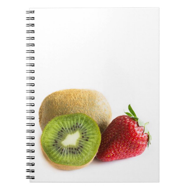 Strawberry and kiwi notebook (Front)