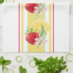 Strawberry and Lemon Kitchen Towel
