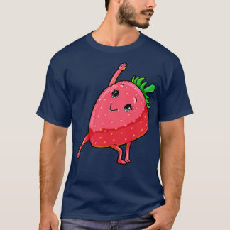 Strawberry at Yoga for Flexibility T-Shirt