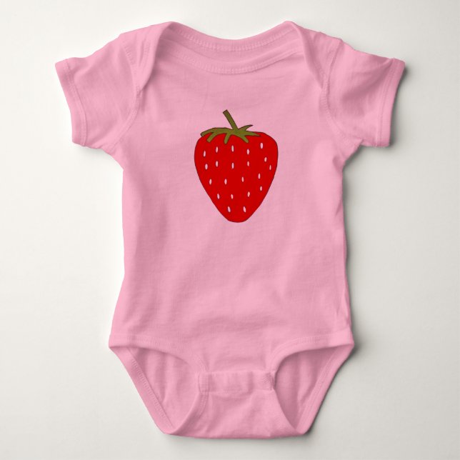 STRAWBERRY BABY BODYSUIT (Front)