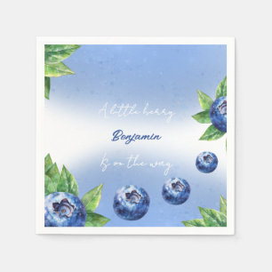 Strawberry Baby Shower Paper Napkin