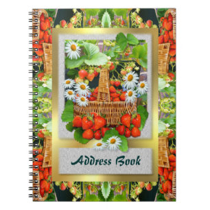 Strawberry Basket ~ Address Book