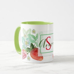 Strawberry, berry, red, fresh, ripe, sweet, food, mug