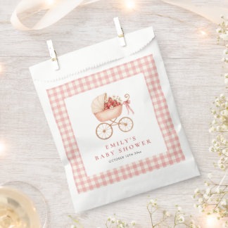 Strawberry Berry Sweet Baby Shower Favor Favour Bags