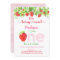 Strawberry Berry Sweet Floral First Birthday