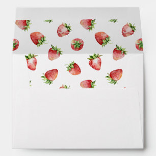 Strawberry Birthday Berry Sweet Envelope