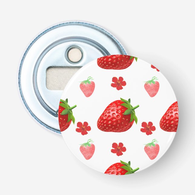 Strawberry Bliss Bottle Opener (Front)
