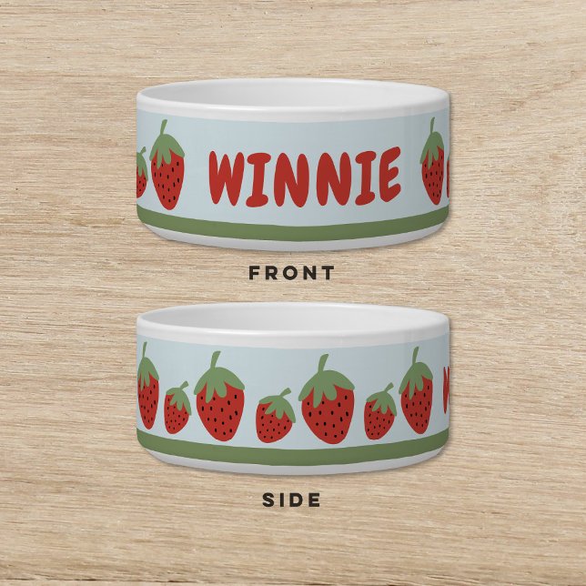 Strawberry Blue Dog Cat Pet (Creator Uploaded)