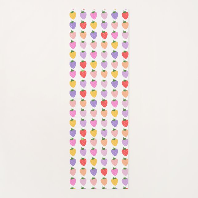 STRAWBERRY BLUSH YOGA MAT (Front)