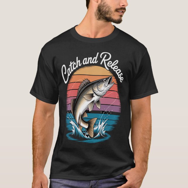 Strawberry Boba Fish T-Shirt (Front)