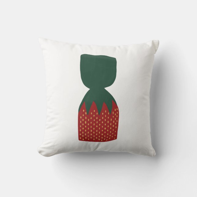 Strawberry Bon Bons Candies Cushion (Front)