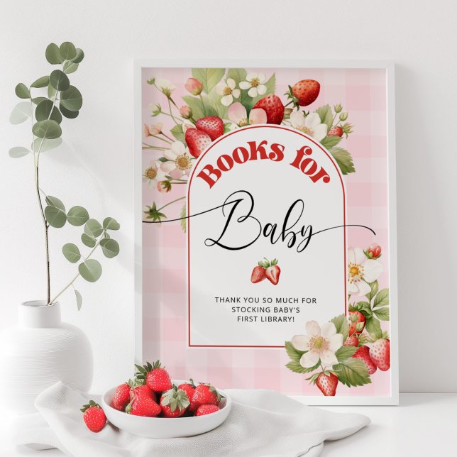 Strawberry books for baby. Berry Books for baby Poster (Creator Uploaded)