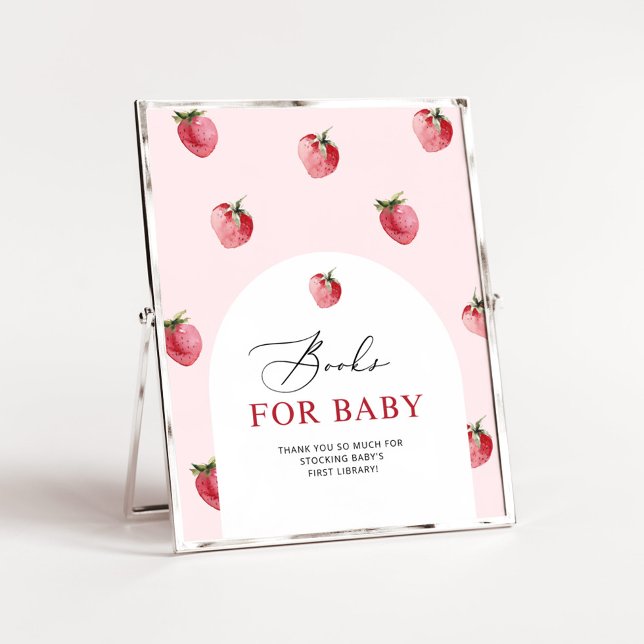 Strawberry books for baby sign (Creator Uploaded)