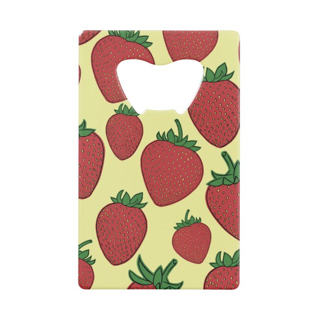 Strawberry Bottle Opener (Front)