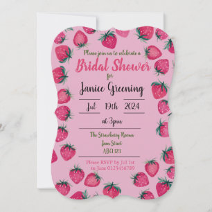 Strawberry Bridal Shower Summer picnic