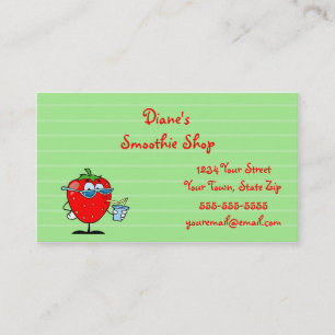 Strawberry Business Cards