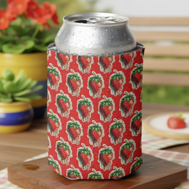 Strawberry Can Cooler (Creator Uploaded)