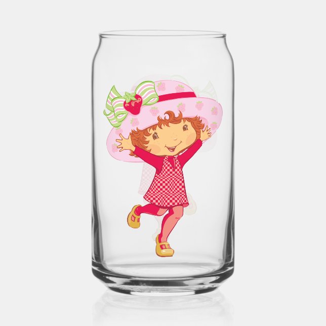 Strawberry Can Glass (Front)