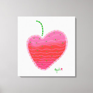 Strawberry canvas print