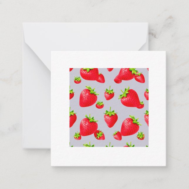 Strawberry Card (Front)