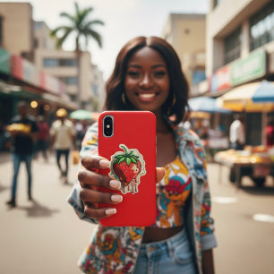 Strawberry iPhone X Case