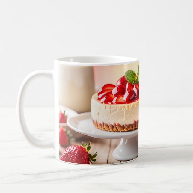 Strawberry Cheesecake Coffee Mug (Left)