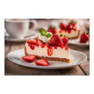 Strawberry Cheesecake Poster