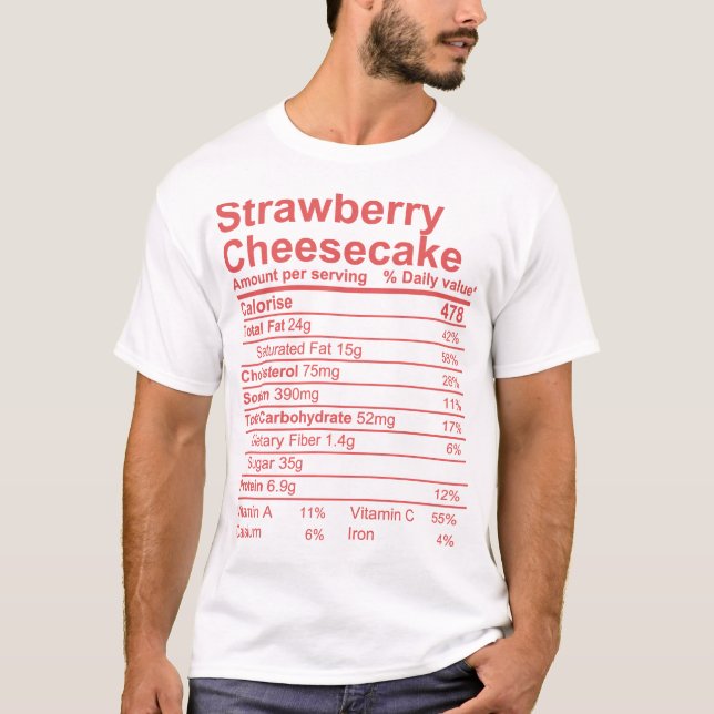 Strawberry Cheesecake T-Shirt (Front)