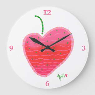 Strawberry clock