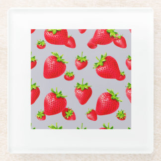 strawberry coaster