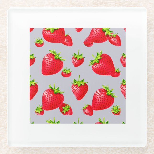 strawberry coaster (Front)