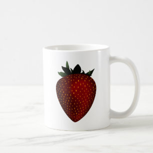 strawberry coffee mug