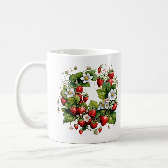 Strawberry Coffee Mug (Left)