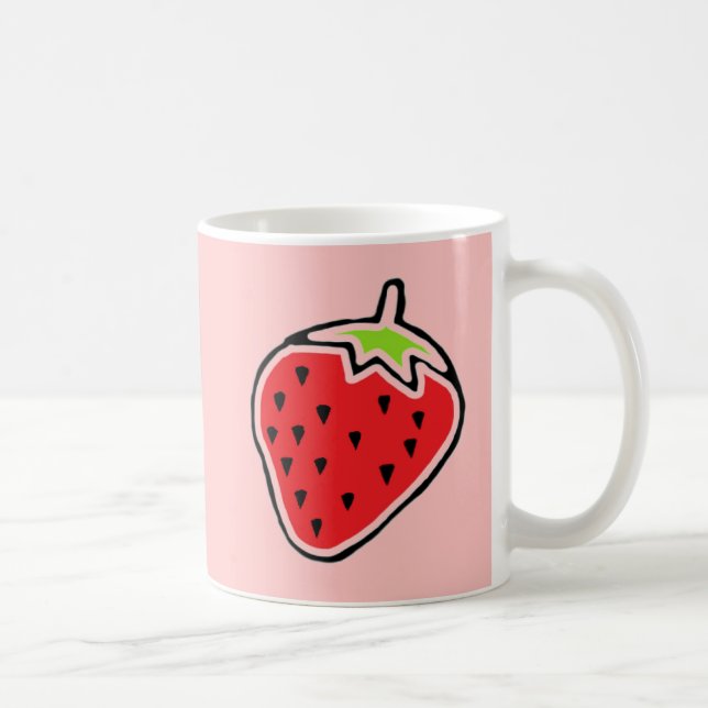Strawberry Coffee Mug (Right)