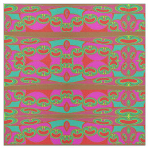 STRAWBERRY cotton barkcloth m3galleryStudio Fabric