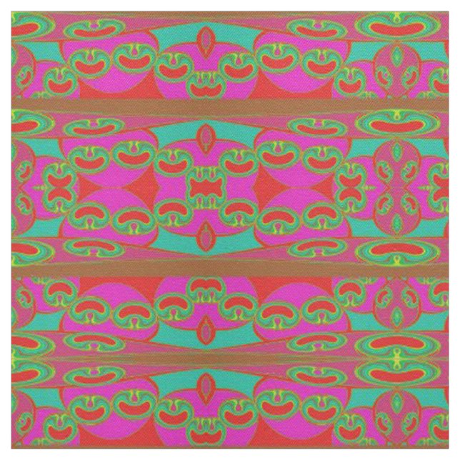 STRAWBERRY cotton barkcloth | m3galleryStudio Fabric (Swatch)