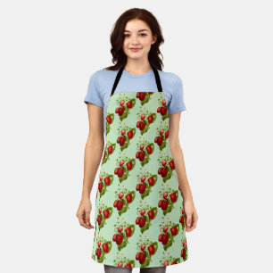 Strawberry Country Kitchen Apron
