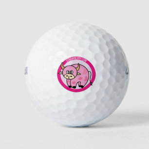 Strawberry Cow Costume Cute Design Ideas Cartoon Golf Balls