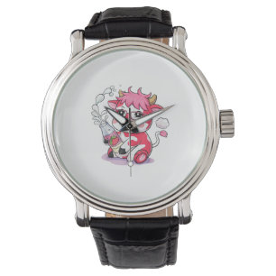 Strawberry Cow Kawaii Anime Strawberry Milk _5 Watch