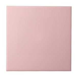 Strawberry Cream Solid Colour Print, Pastel Pink Tile